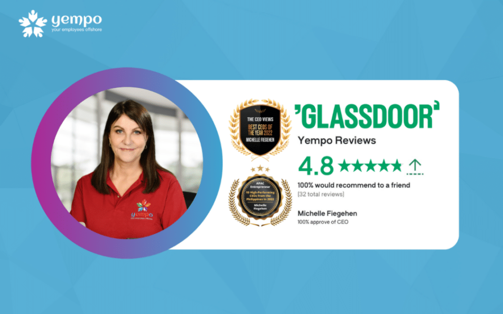 Yempo Solutions: Philippines-based Outsourcing Provider rated 4.8 on Glassdoor